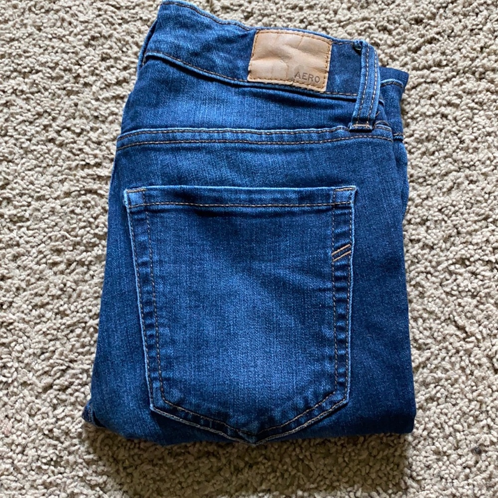 Aero pastel high rise jeans